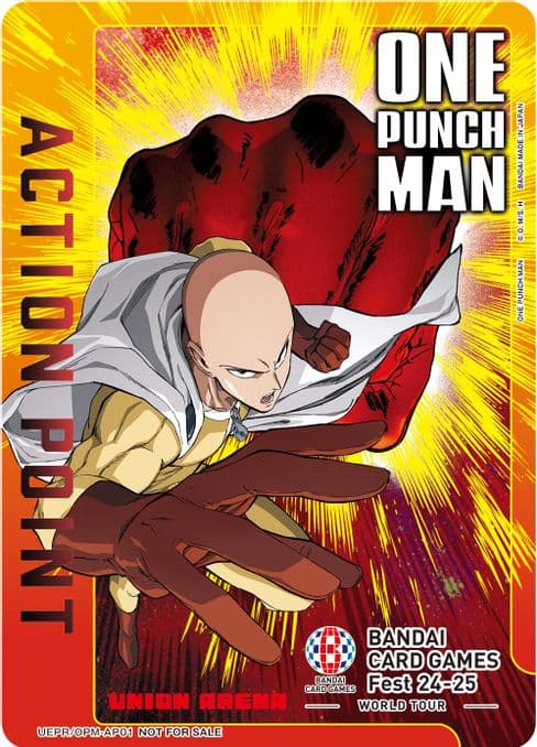Action Point Card (One Punch Man) (BANDAI Card Games Fest 24-25 World Tour)