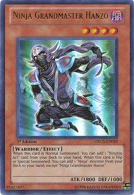 Ninja Grandmaster Hanzo