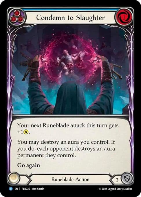 Condemn to Slaughter (Blue)