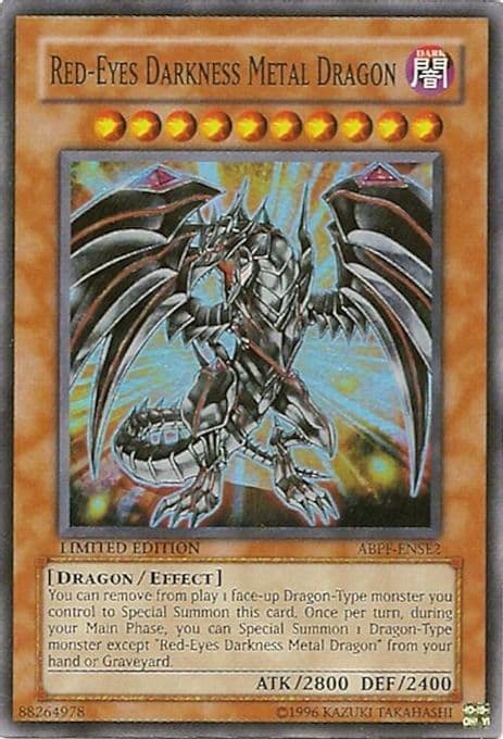 Red-Eyes Darkness Metal Dragon