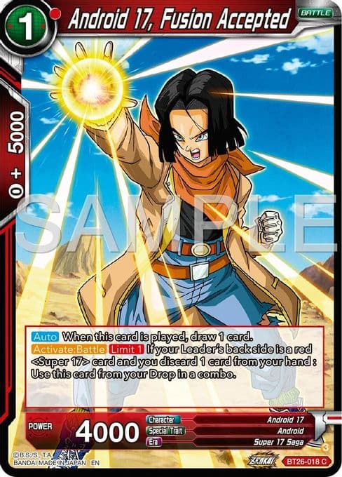 Android 17, Fusion Accepted