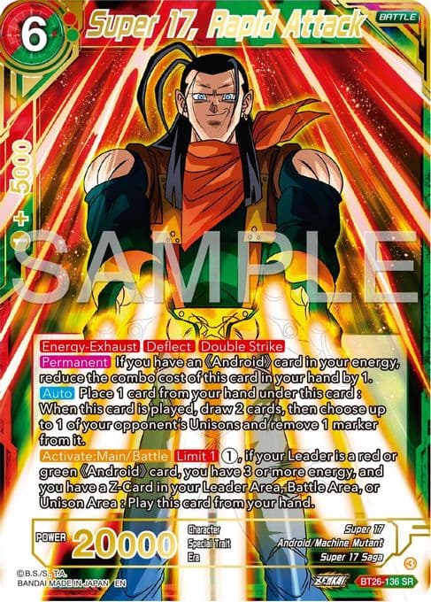 Super 17, Rapid Attack