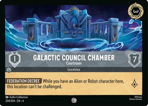 Galactic Council Chamber - Courtroom