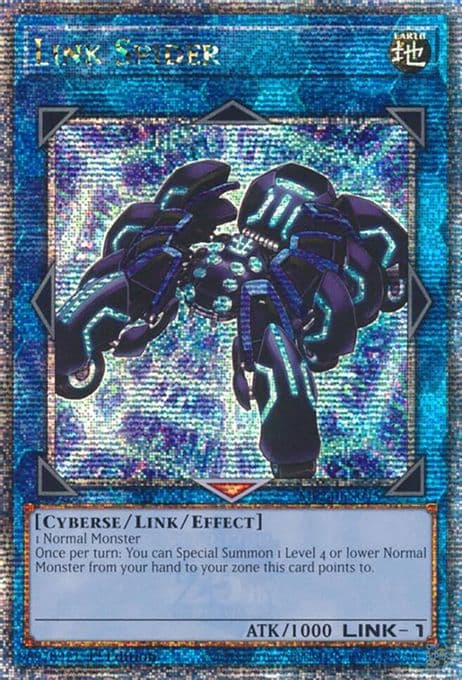 Link Spider (Quarter Century Secret Rare)