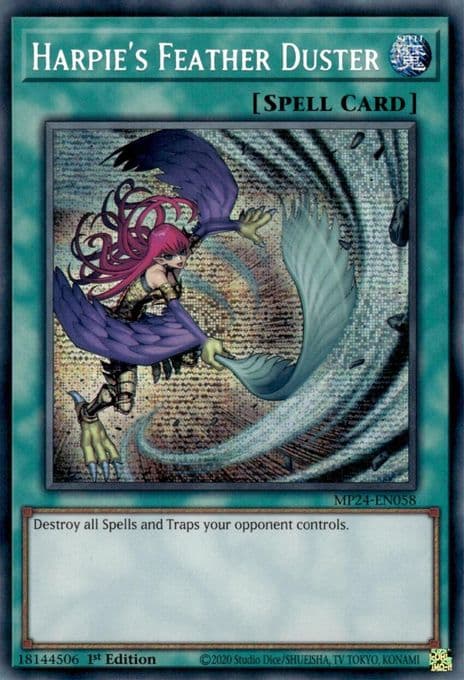 Harpie's Feather Duster (Alternate Art)
