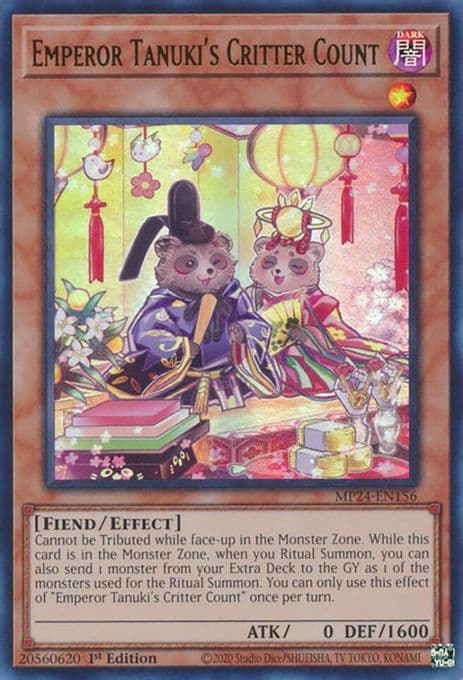 Emperor Tanuki's Critter Count