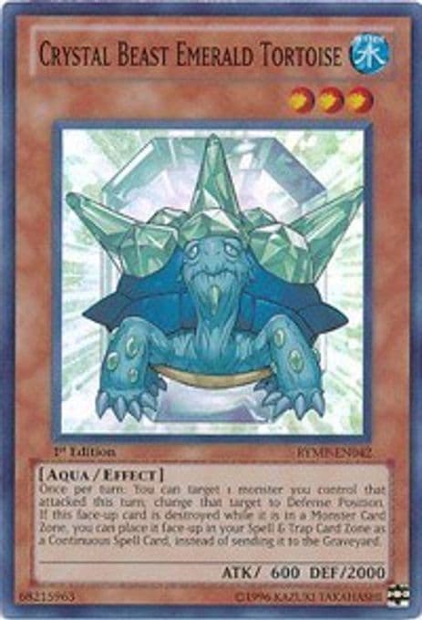 Crystal Beast Emerald Tortoise