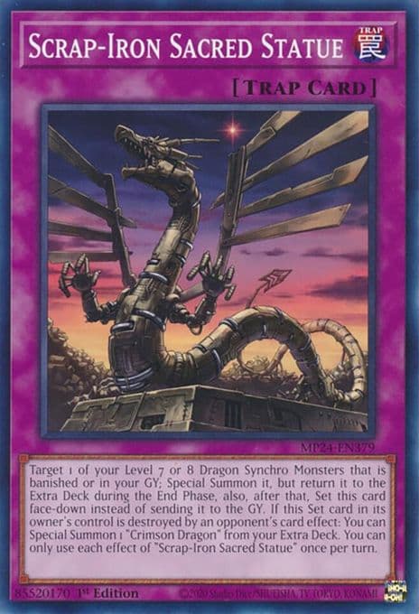 Scrap-Iron Sacred Statue