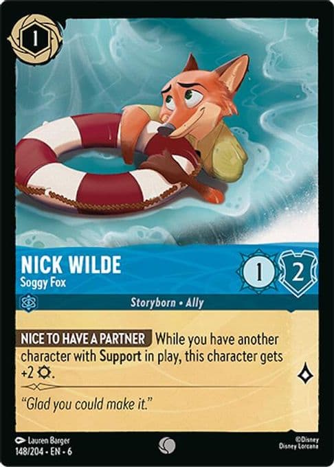 Nick Wilde - Soggy Fox