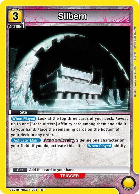 Silbern