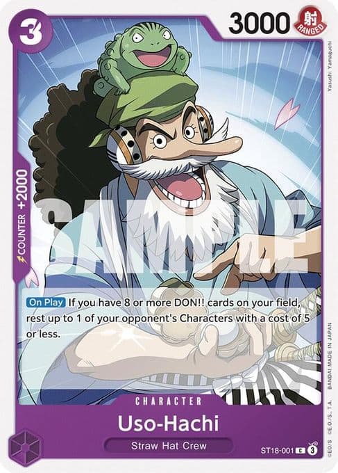 Highest-value card in Starter Deck 18: PURPLE Monkey.D.Luffy