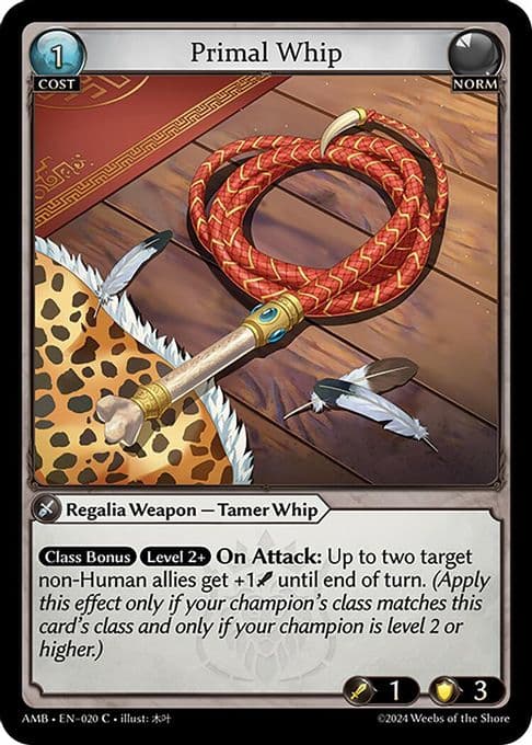 Primal Whip
