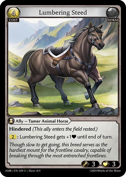 Lumbering Steed
