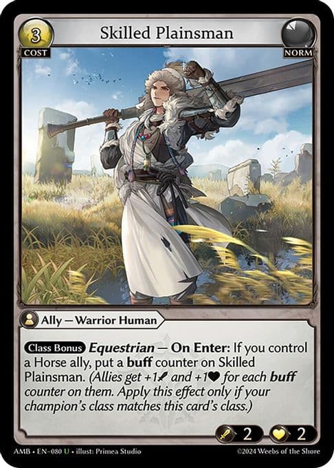 Skilled Plainsman