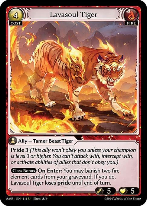 Lavasoul Tiger