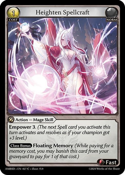 Heighten Spellcraft