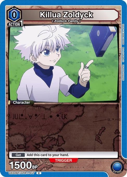 Killua Zoldyck (017) (Box Topper Foil)