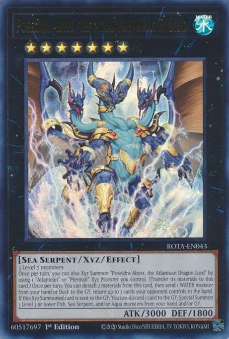 Poseidra Abyss, the Atlantean Dragon Lord