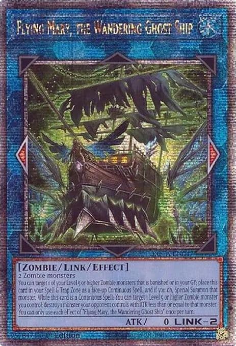 Flying Mary, the Wandering Ghost Ship (Quarter Century Secret Rare)
