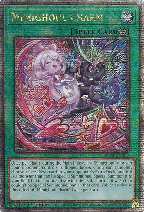 Mimighoul Charm (Quarter Century Secret Rare)