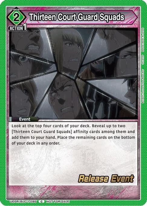 Thirteen Court Guard Squads