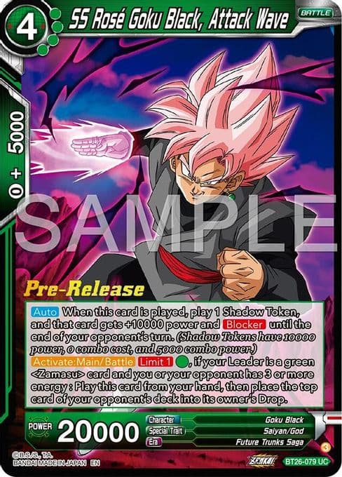 SS Rose Goku Black, Attack Wave