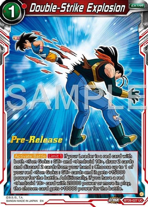 Double-Strike Explosion