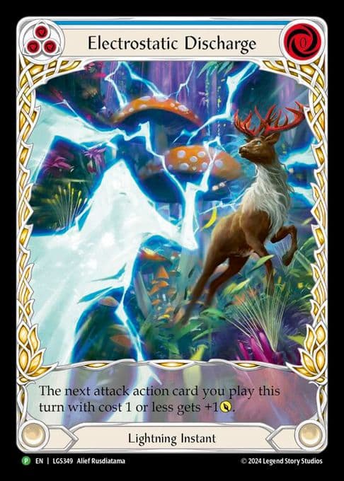 Electrostatic Discharge (Blue) (Extended Art) - LGS349