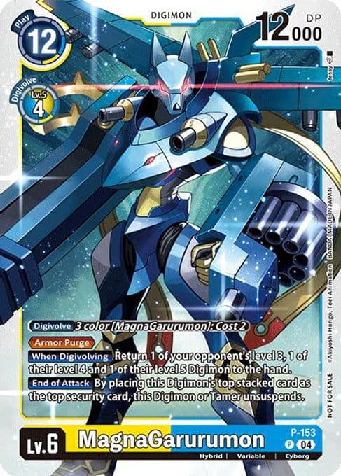 MagnaGarurumon (Store Tournament 2024 Oct. - Dec. Participation Pack)