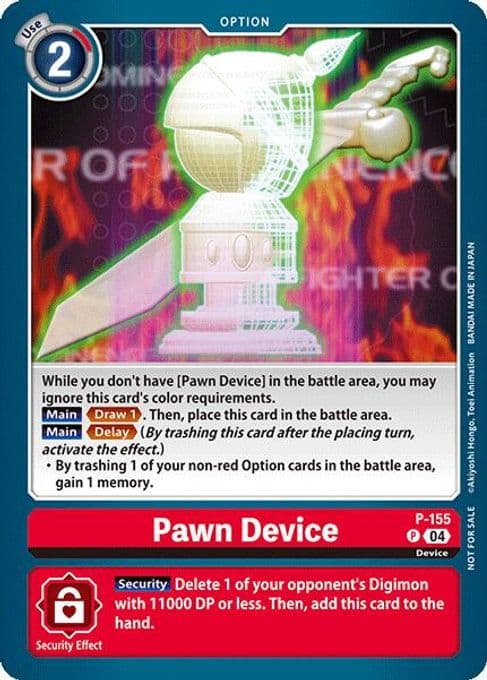 Pawn Device (Store Tournament 2024 Oct. - Dec. Participation Pack)