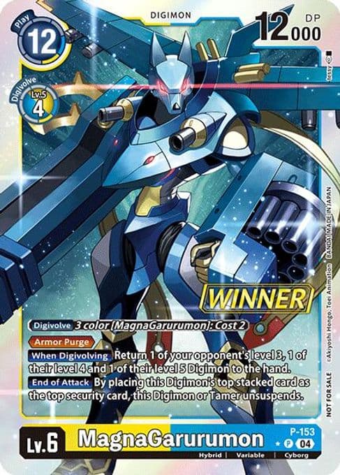 MagnaGarurumon (Store Tournament 2024 Oct. - Dec. Winner Pack)