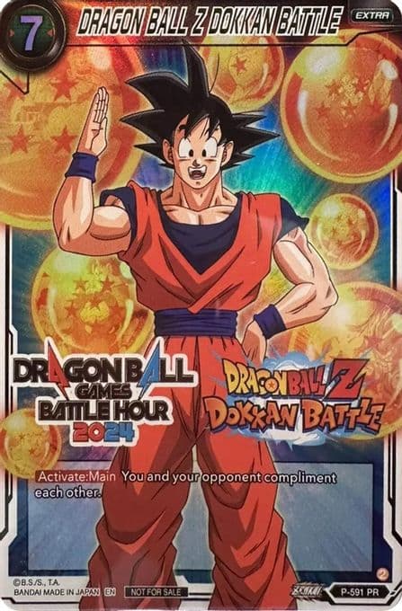 DRAGON BALL Z DOKKAN BATTLE (Dragon Ball Games Battle Hour 2024 Promo Card Set)