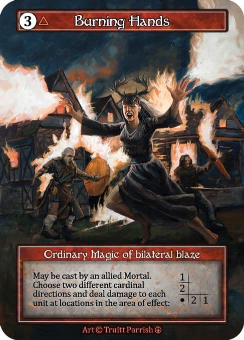Burning Hands (Foil)