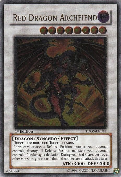 Red Dragon Archfiend (UTR)