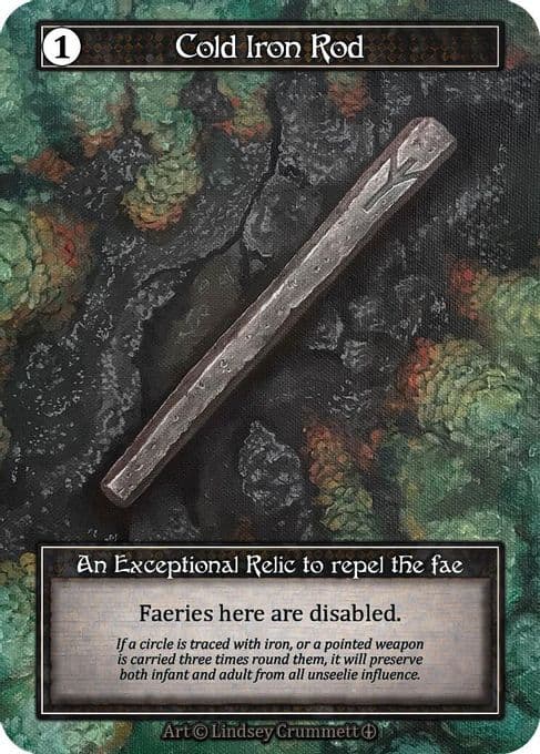 Cold Iron Rod (Foil)