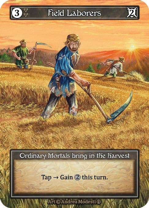 Field Laborers (Foil)