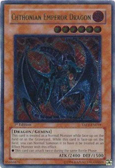 Chthonian Emperor Dragon (UTR)