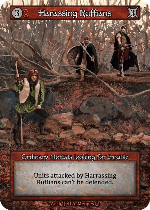 Harassing Ruffians