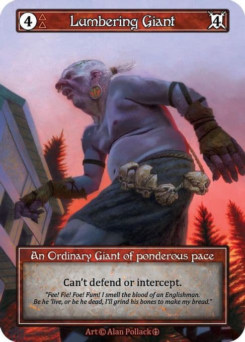 Lumbering Giant (Foil)