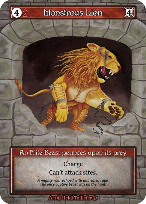Monstrous Lion (Foil)