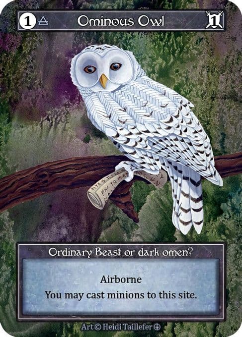 Ominous Owl (Foil)