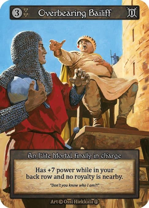 Overbearing Bailiff