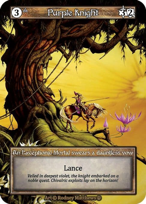 Purple Knight (Foil)