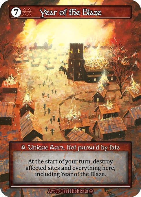 Year of the Blaze (Foil)