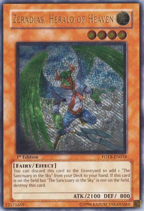 Zeradias, Herald of Heaven (UTR)