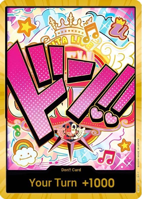 DON!! Card (Uta) (Gold)