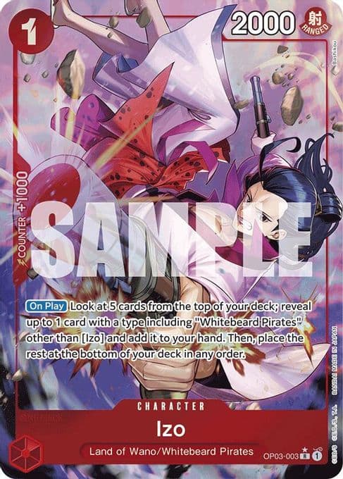 Izo (OP03-003) (Alternate Art)