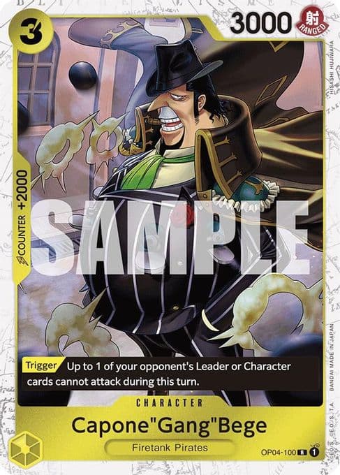 Capone"Gang"Bege (OP04-100) (Jolly Roger Foil)