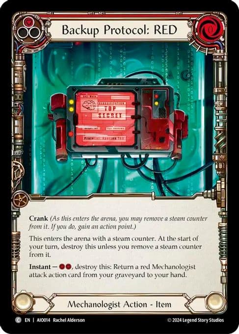 Backup Protocol: RED (Red)