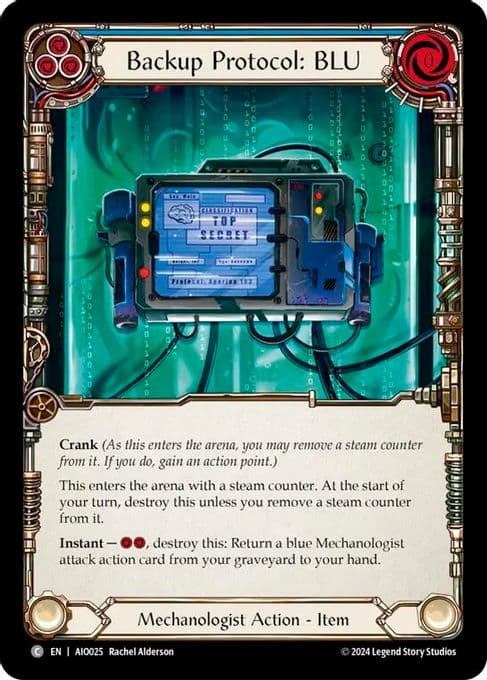 Backup Protocol: BLU (Blue)